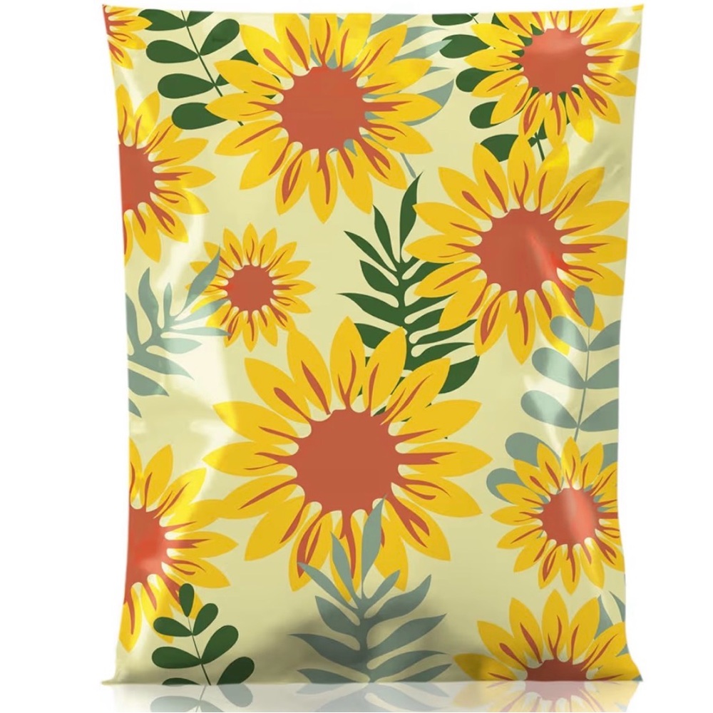 20 Pack 10x13 Sunflower Polymailers